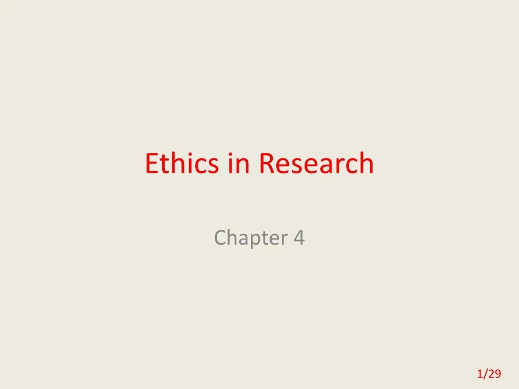 PPT - Ethics in Research PowerPoint Presentation, free download - ID ...