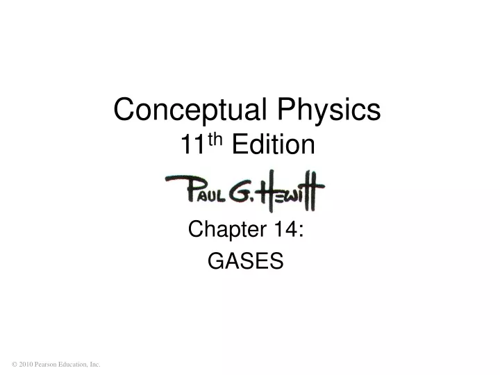 conceptual physics 11 th edition