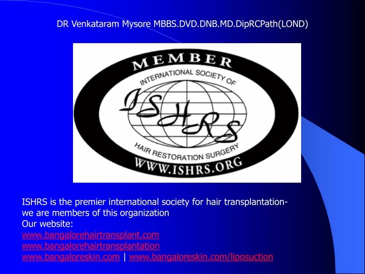 dr venkataram mysore mbbs dvd dnb md diprcpath