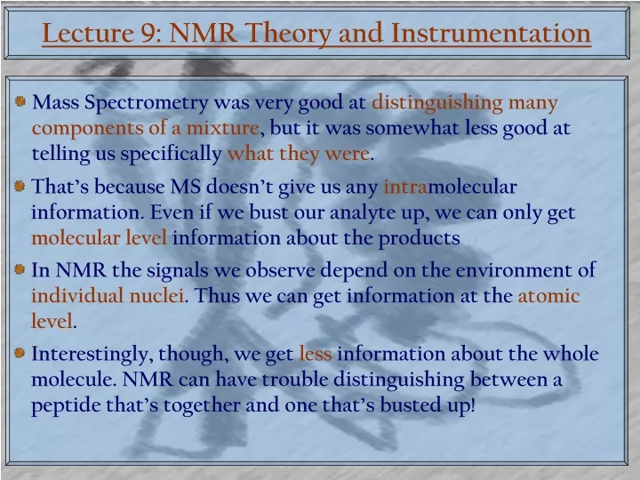 lecture 9 nmr theory and instrumentation