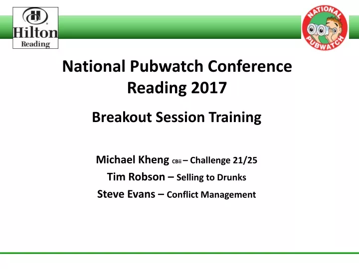 national pubwatch conference reading 2017