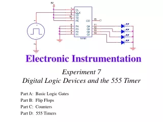Experiment 7 Digital Logic Devices and the 555 Timer