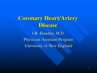 Coronary Heart/Artery Disease