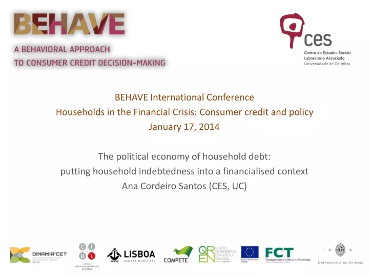 behave international conference households