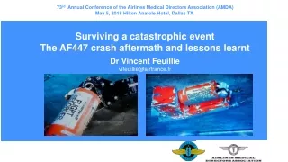73 rd   Annual Conference of the Airlines Medical Directors Association (AMDA)