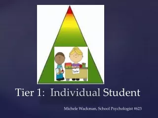 Tier 1:  Individual Student