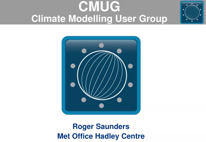 cmug climate modelling user group