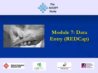 Module 7: Data Entry (REDCap)