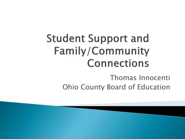 student support and family community connections