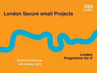 London Secure email Projects