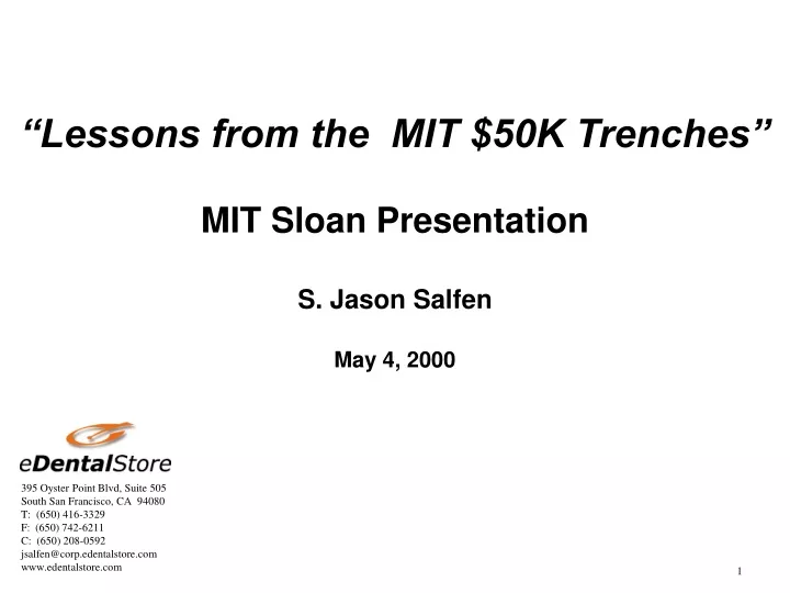 lessons from the mit 50k trenches mit sloan