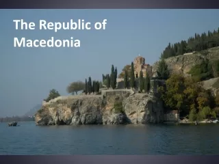 The Republic of Macedonia