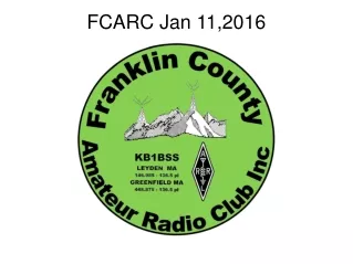 FCARC Jan 11,2016