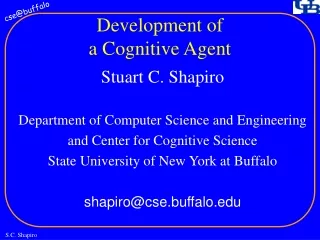 Development of a Cognitive Agent