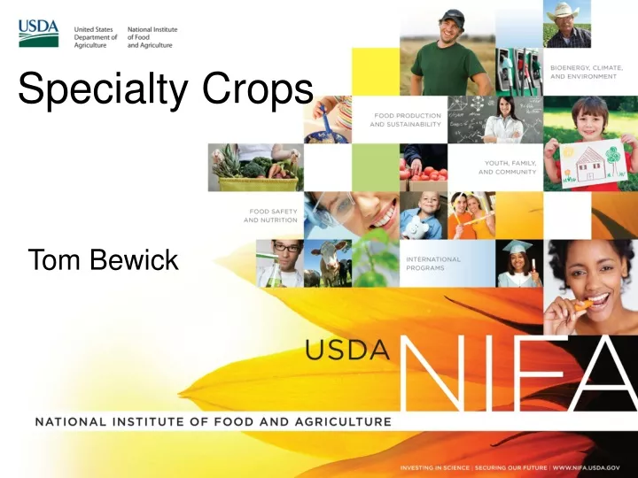 specialty crops