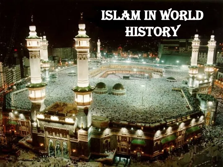 islam in world history