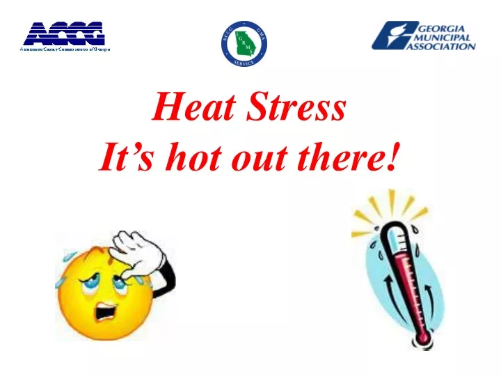 heat stress it s hot out there