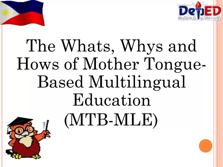 the whats whys and hows of mother tongue based