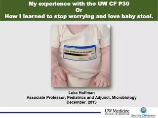 Luke Hoffman Associate Professor, Pediatrics and Adjunct, Microbiology December, 2013