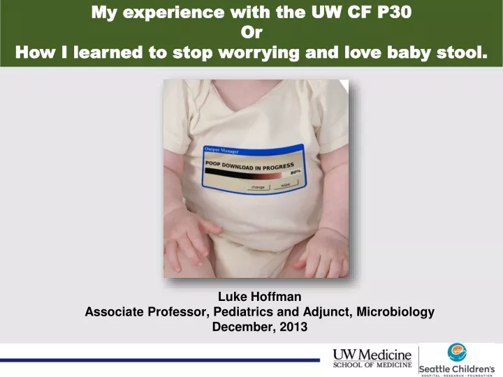 luke hoffman associate professor pediatrics and adjunct microbiology december 2013
