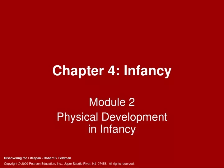 chapter 4 infancy