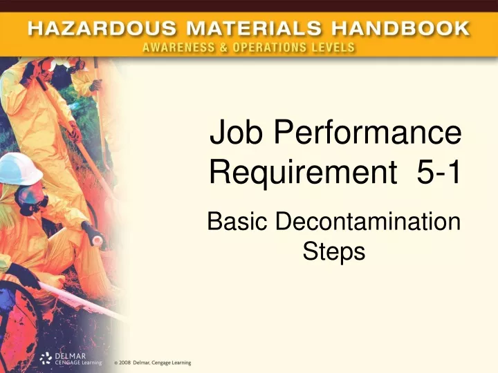job performance requirement 5 1