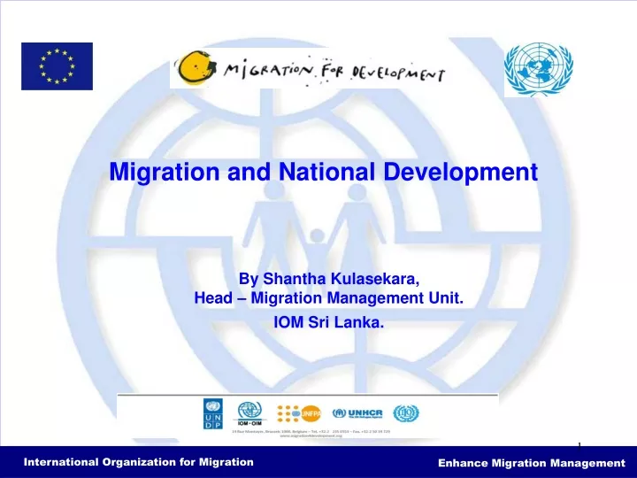 migration and national development