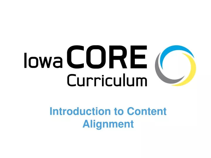 introduction to content alignment