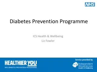 Diabetes Prevention Programme