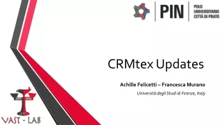 CRMtex  Updates