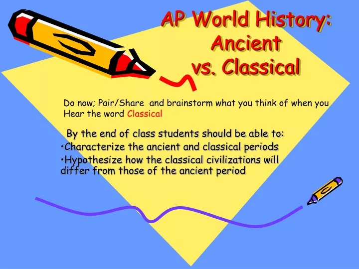 ap world history ancient vs classical