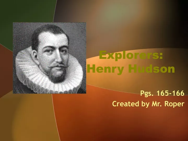 explorers henry hudson