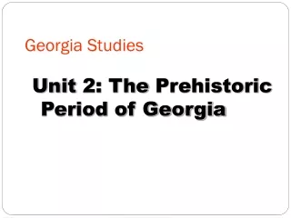 Georgia Studies