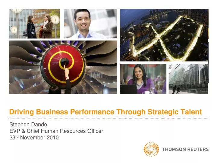 driving business performance through strategic talent