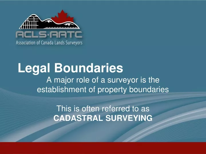 legal boundaries
