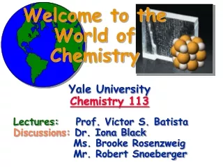 Welcome to the World of  Chemistry