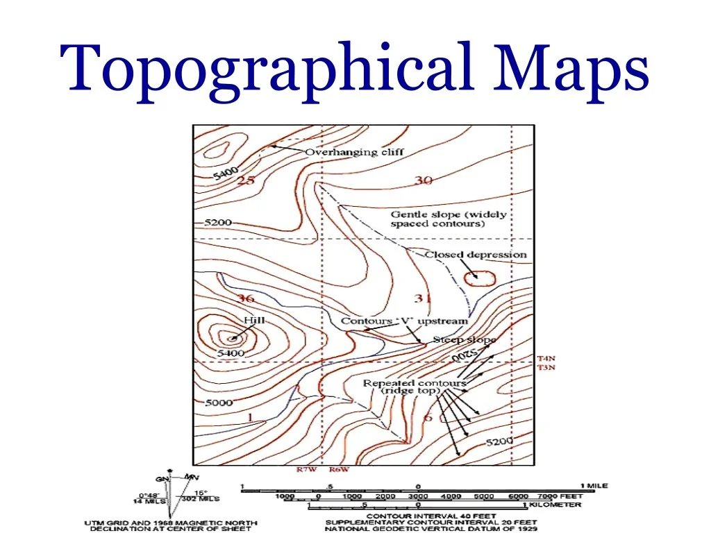 PPT - Topographical Maps for Elevation Analysis PowerPoint Presentation ...