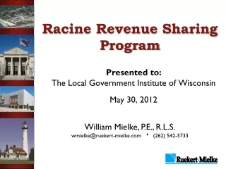 Racine Revenue Sharing Program