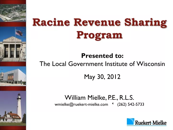 racine revenue sharing program
