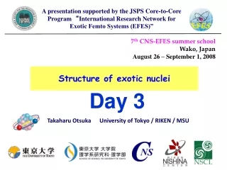 Structure of exotic nuclei