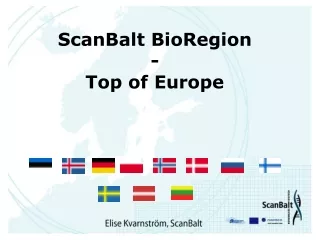 ScanBalt BioRegion - Top of Europe