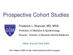 Predicting CVD Risk with Tennis: The Precursors Study - slide 1