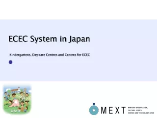 ECEC System in Japan