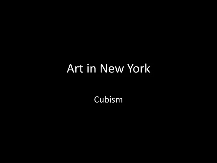 art in new york