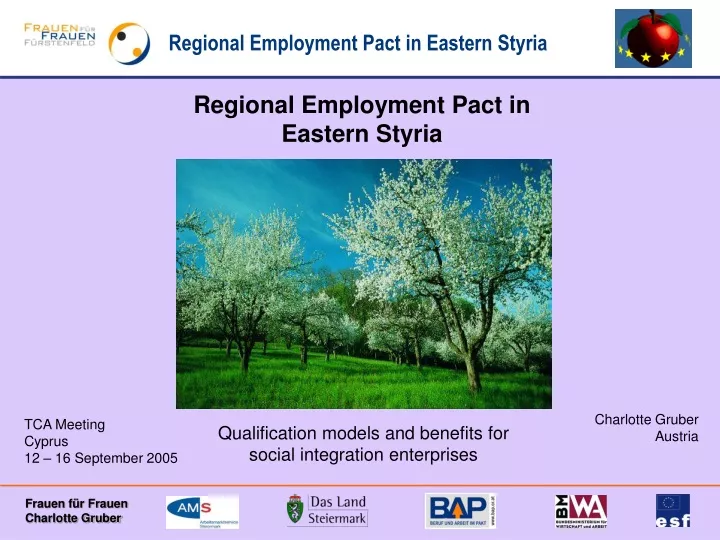 regional employment pact in eastern styria