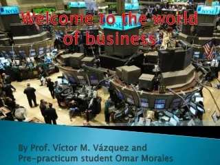 By  Prof. Víctor M. Vázquez and  Pre- practicum student  Omar Morales