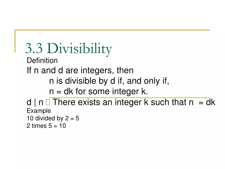 3 3 divisibility