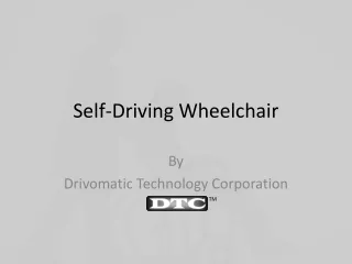 Self-Driving Wheelchair