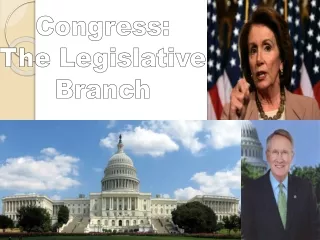 Congress: The Legislative Branch