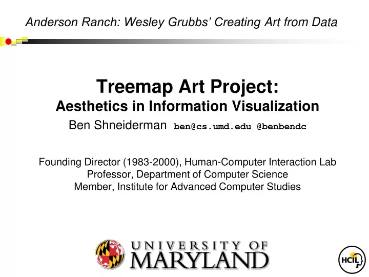 treemap art project aesthetics in information